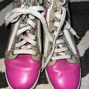 Gucci kids size 32 sneakers